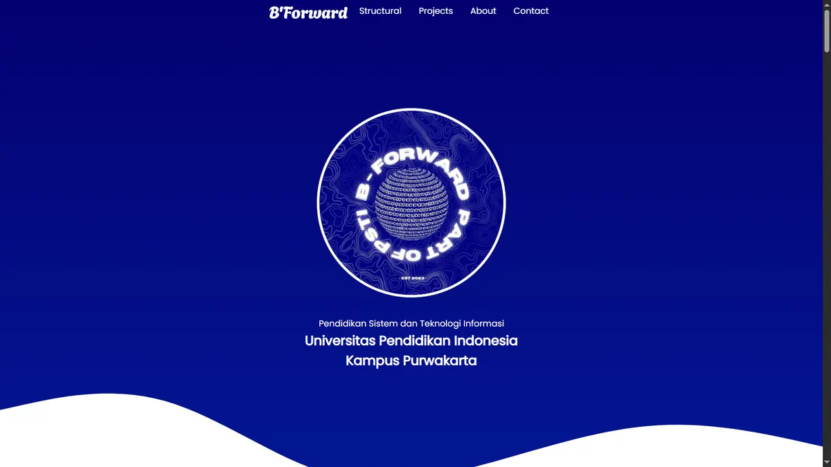 B'Forward Class Website Project
